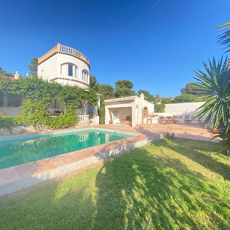Beautiful Villa With Pool, Barbecue, And Garden Jávea Exterior foto