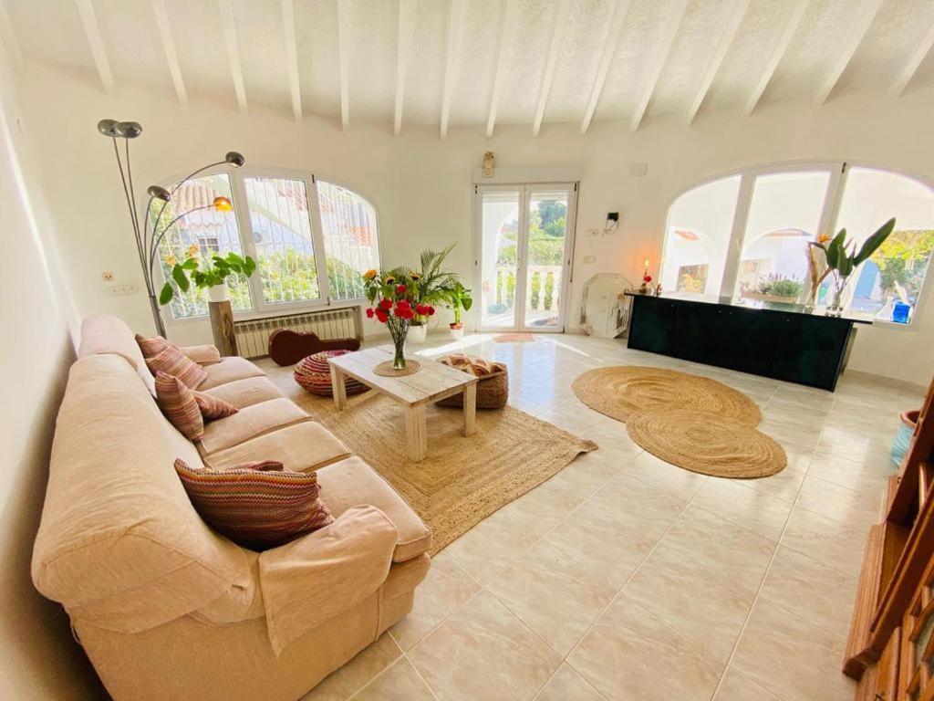 Beautiful Villa With Pool, Barbecue, And Garden Jávea Exterior foto